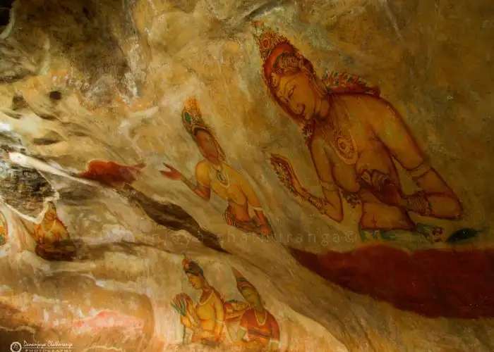 Sri Lanka Sigiriya paintings