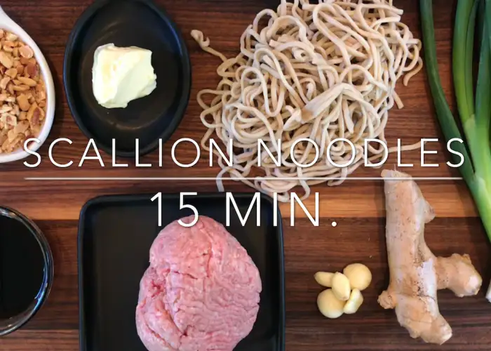 Scallion Longevity Noodles