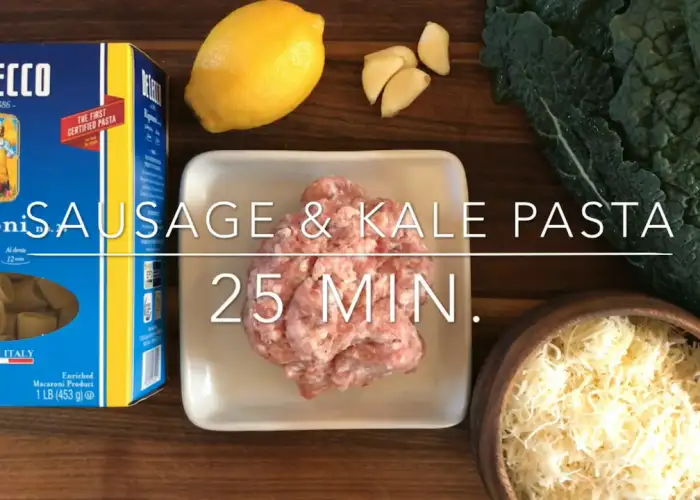 Sausage and Kale Pasta
