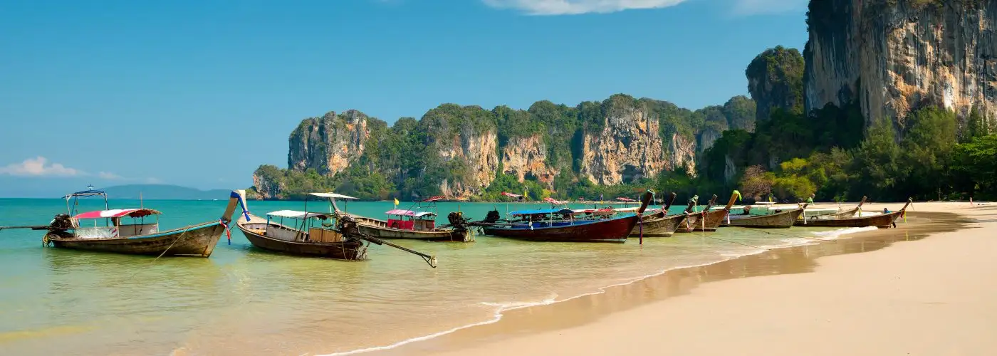Thailand Beach Boats