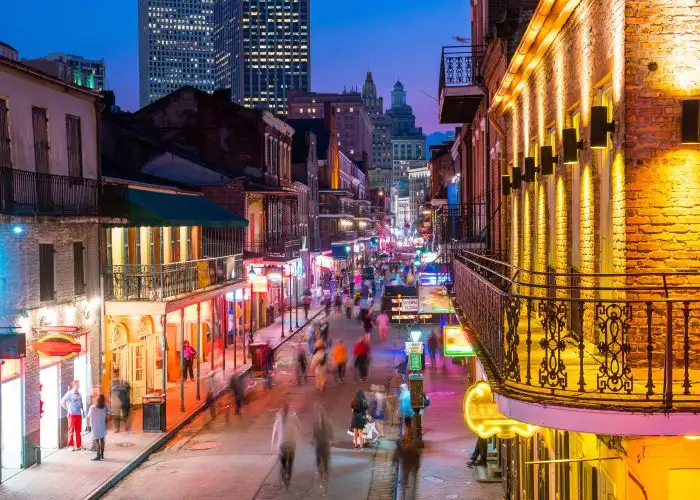 spring destinations new orleans