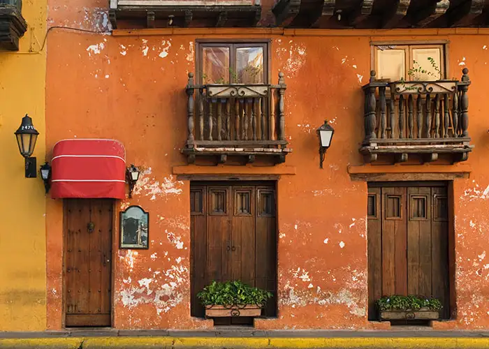cartagena doors and balconies