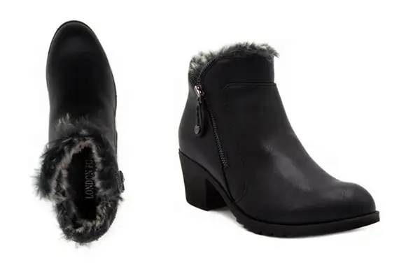 LONDON fog hester warm lined booties