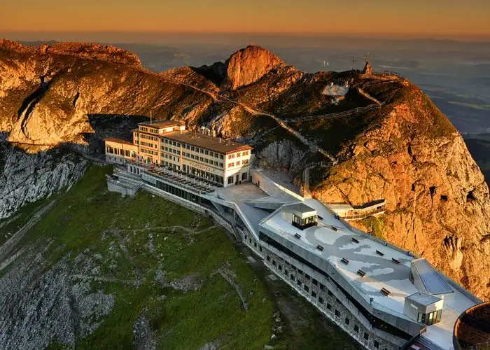 Pilatus Kulm mountain hotel