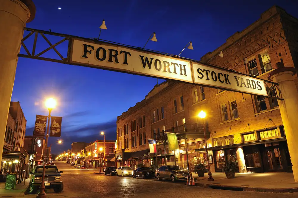 Fort worth stockyards national historic district