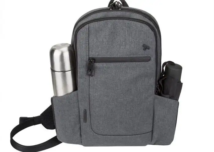 Front view of the Travelon Anti-Theft Urban Sling