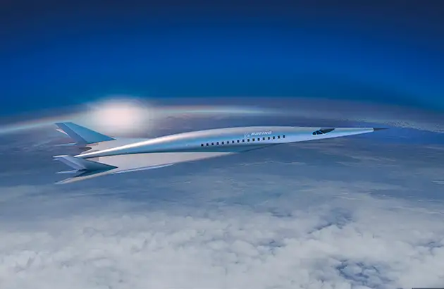 Boeing Mach 5 for hypersonic flights