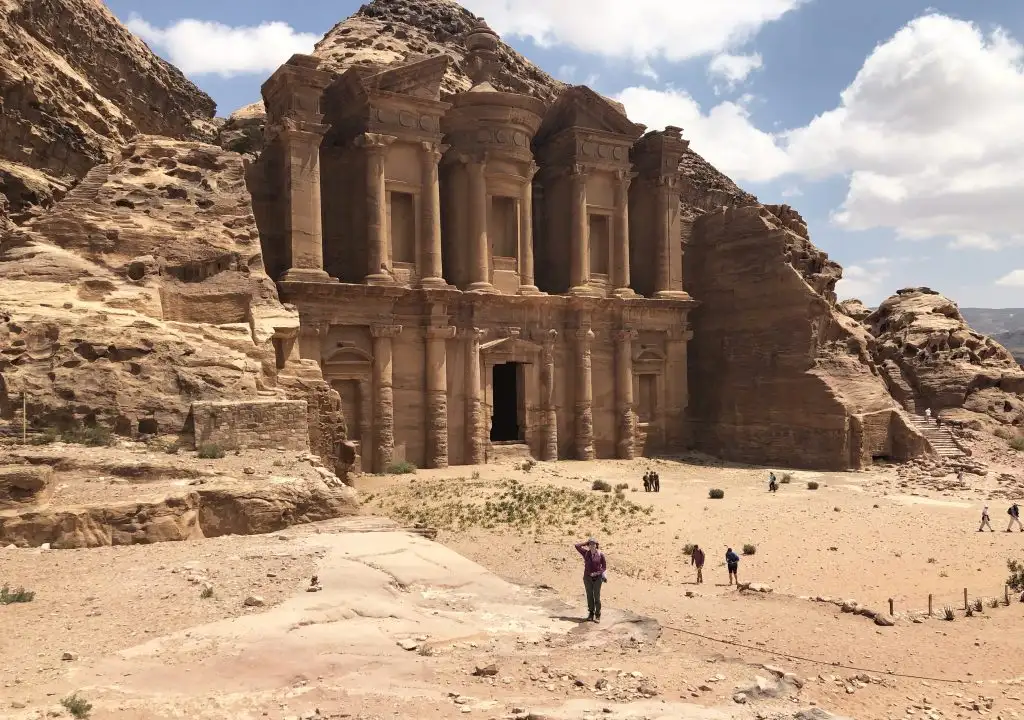 Monastery visiting petra