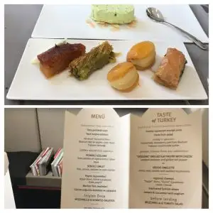 Turkish airlines' business class