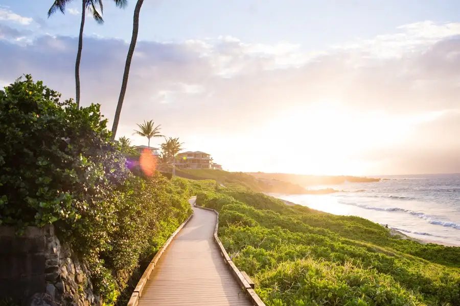 Hawaii Beach Boardwalk