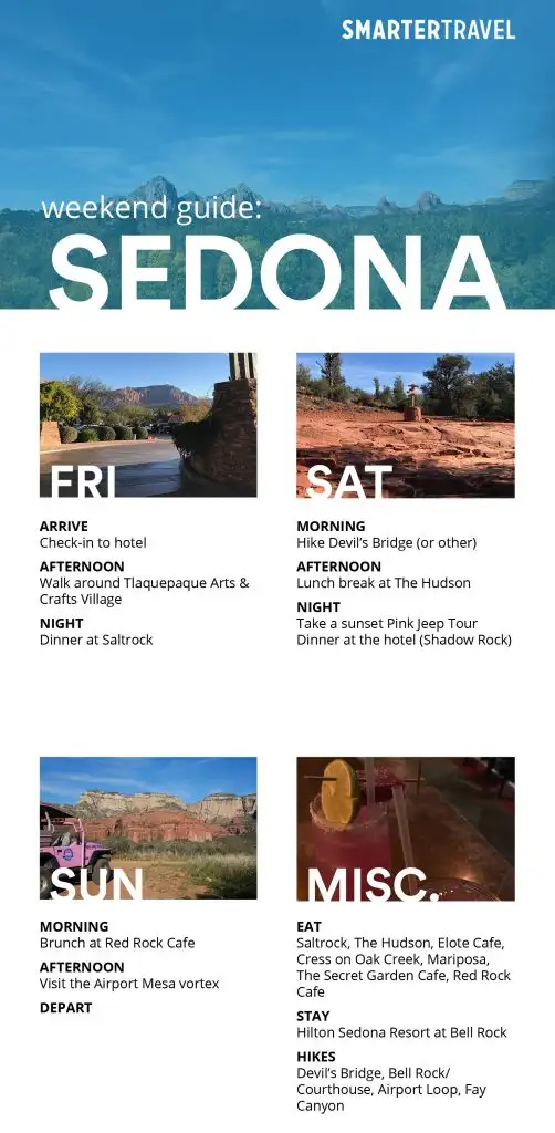 Sedona weekend guide