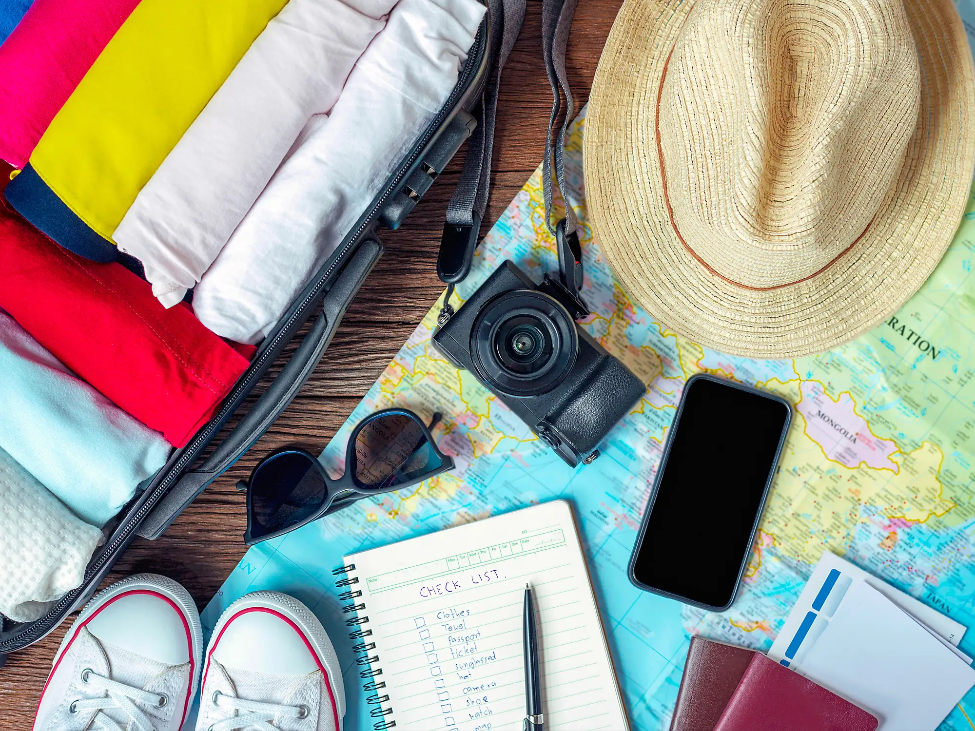 Long Flight Travel Essentials - Travel Packing Guide