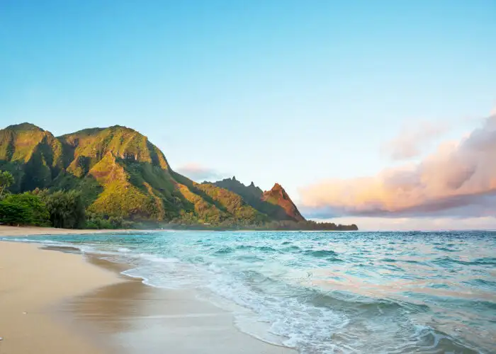 beach in kauai.
