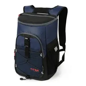 picture of the blue arctic zone titan backpack cooler