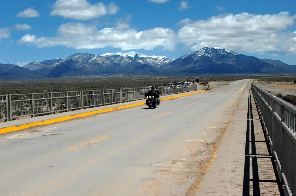 motorcycle riding on highway