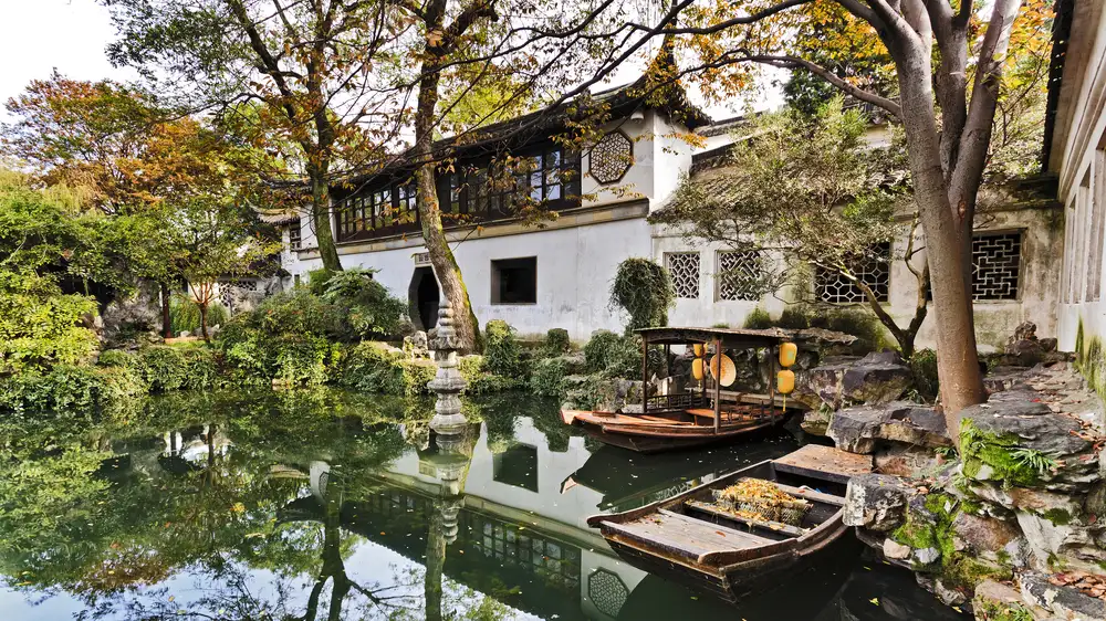 Suzhou, china classical garden.