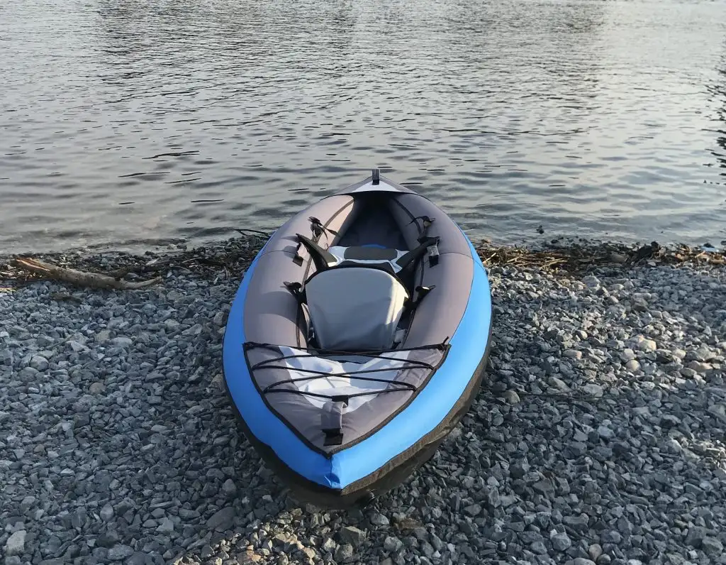 Decathalon inflatable kayak