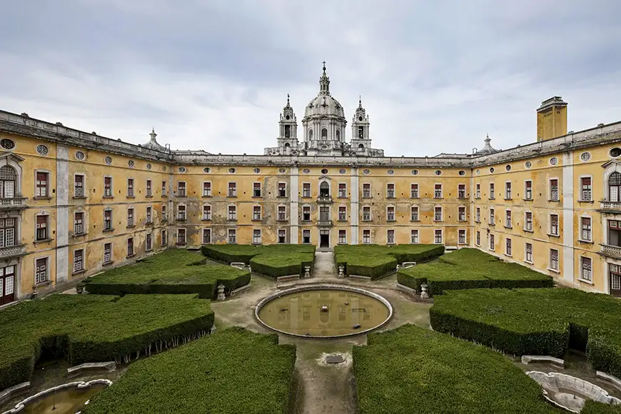 Royal building of mafra – palace, basilica, convent, cerco garden and hunting park (tapada)