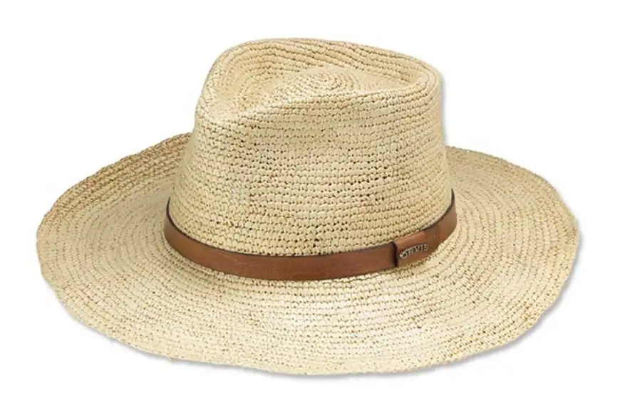 Orvis stowaway packable panama hat.