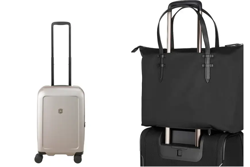 Victorinox connex frequent flyer hardside and victoria 2.0 deluxe business tote.