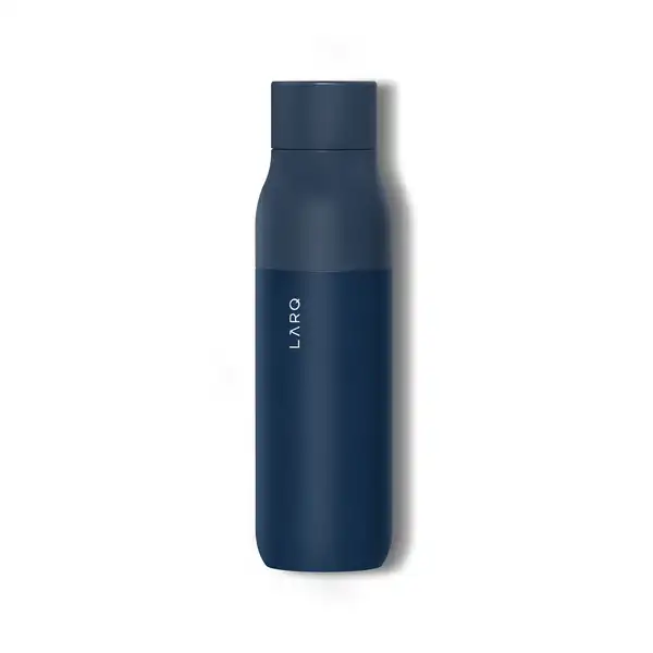 Larq self-cleaning water bottle.