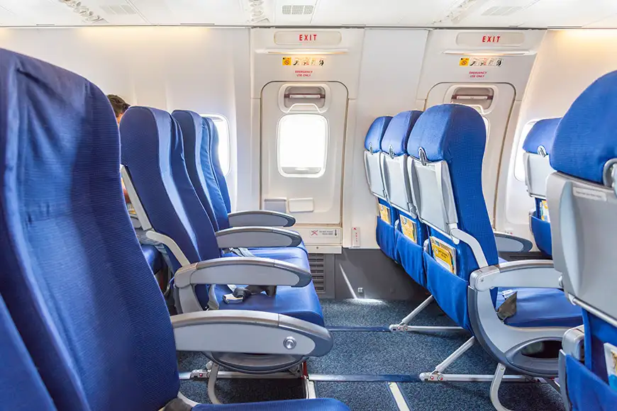 airplane seats exit row