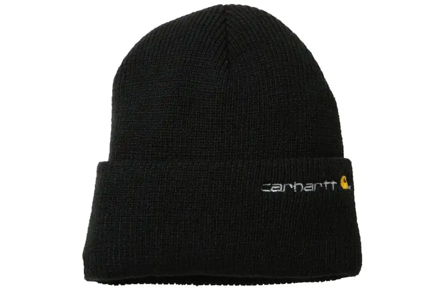 carhartt winter black beanie.