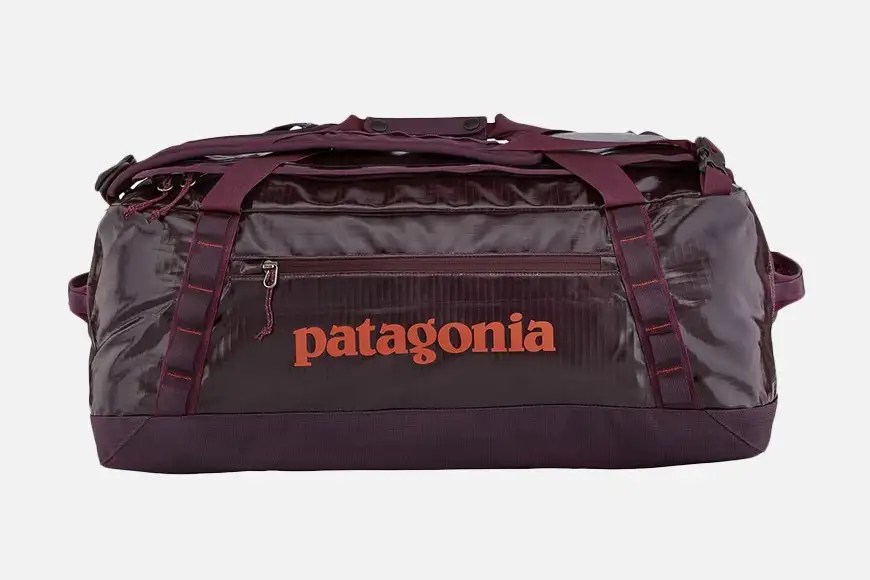 Patagonia Black Hole 55L Duffel Bag.