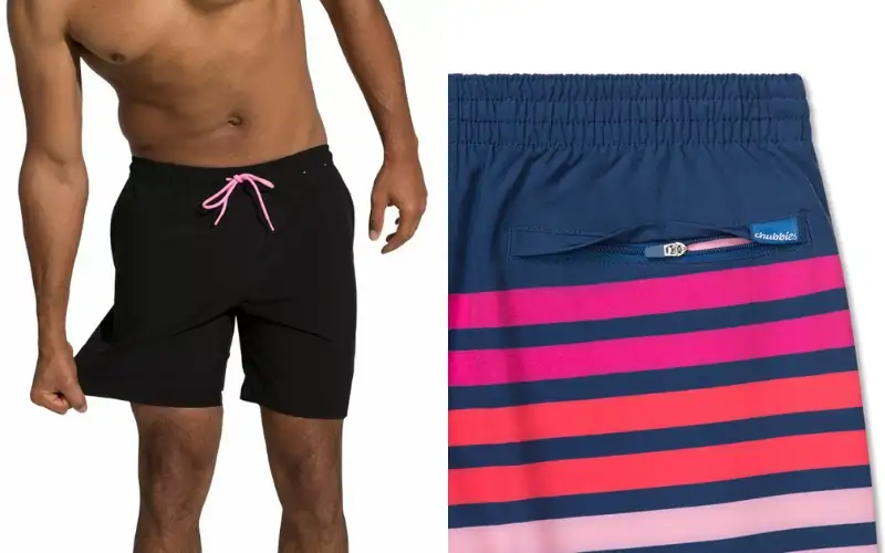 two male bathing suit styles