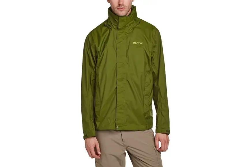 Marmot PreCip Lightweight Waterproof Rain Jacket.
