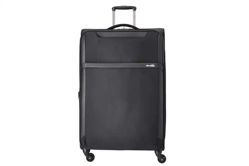 genius pack 30 inch spinner upright suitcase.