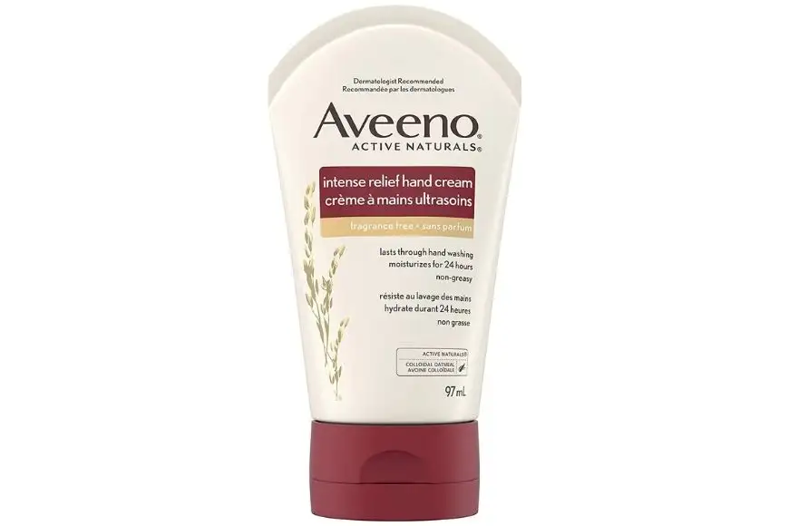 Aveeno Intense Relief Hand Cream.