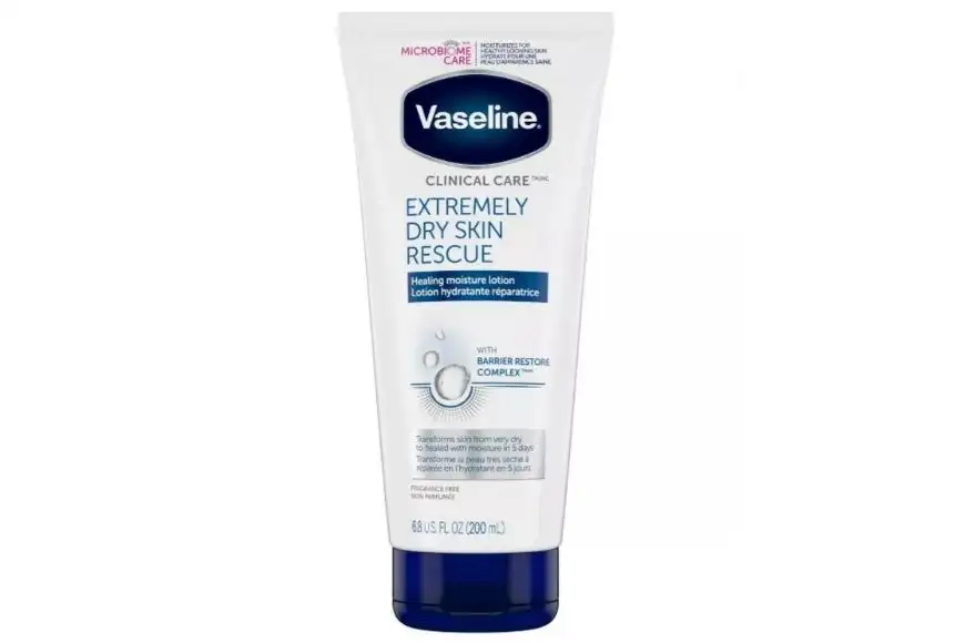 Vaseline Clinical Care Extremely Dry Skin Rescue.