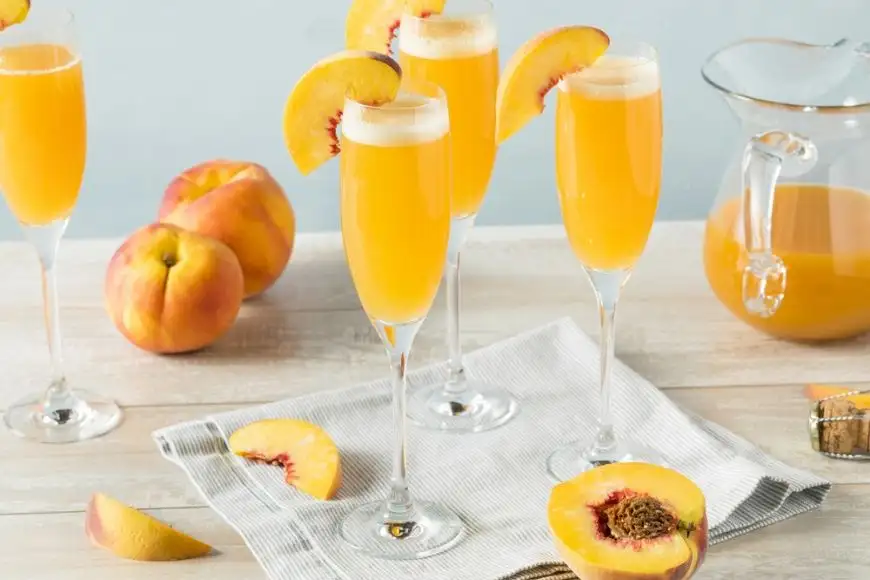 bellini cocktail.