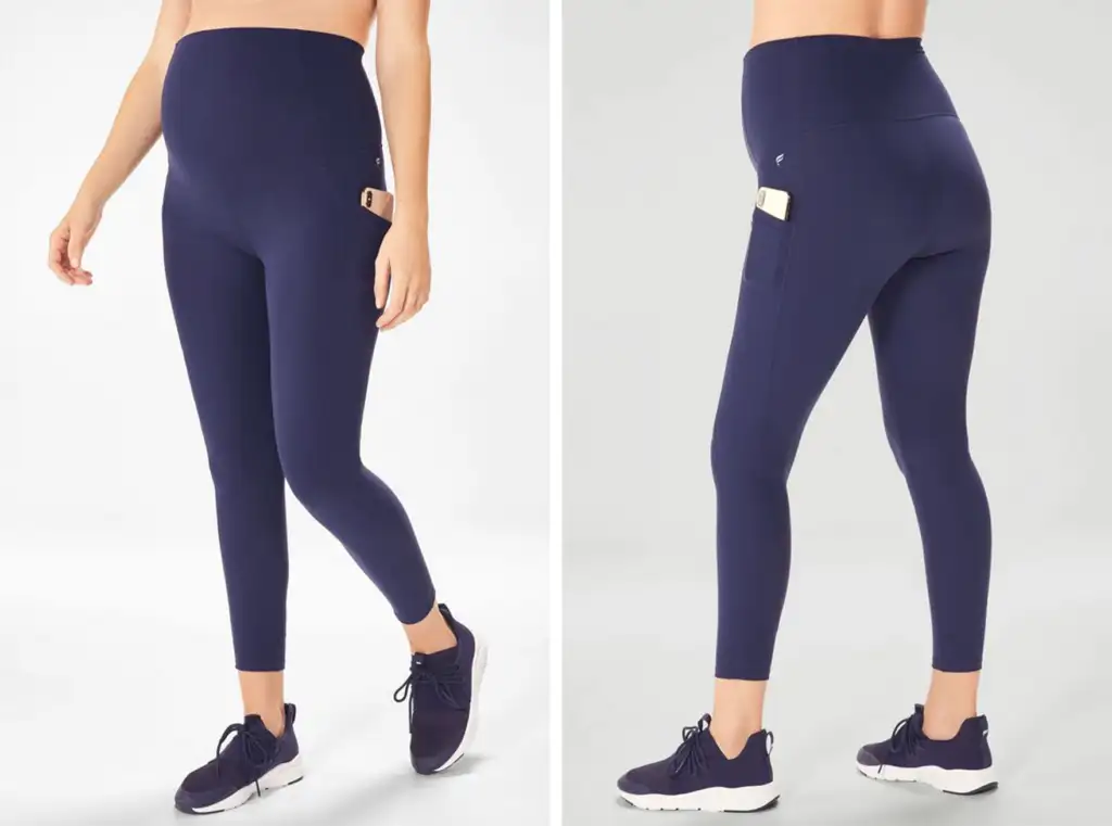Fabletics High-Waisted PureLux Maternity ⅞ Leggings