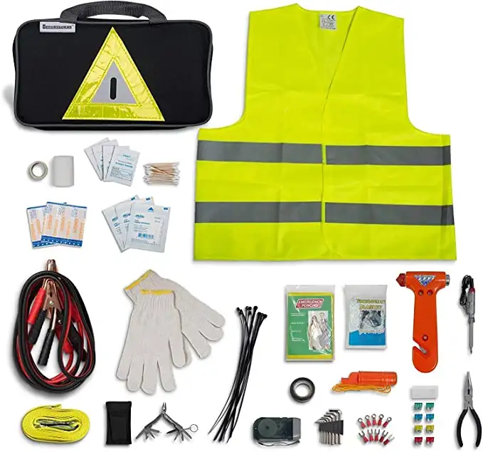 Secureguard Roadside Emergency Kit Supplies