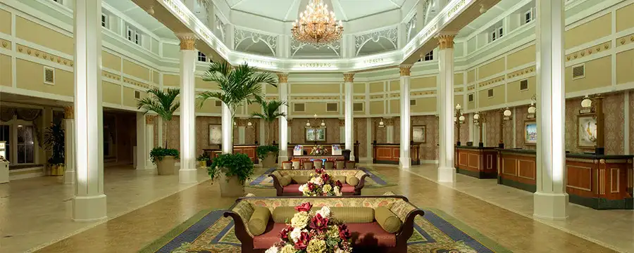 Interior of Disney's Port Orleans - Riverside resort