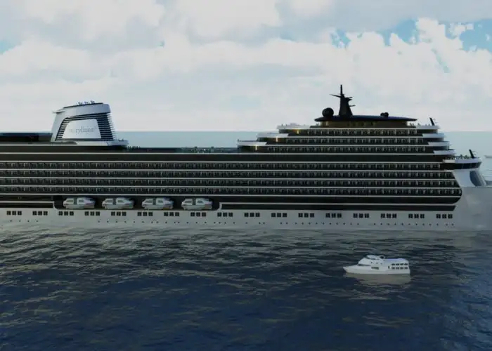 Rendering of Storylines MV Narrative cruise ship