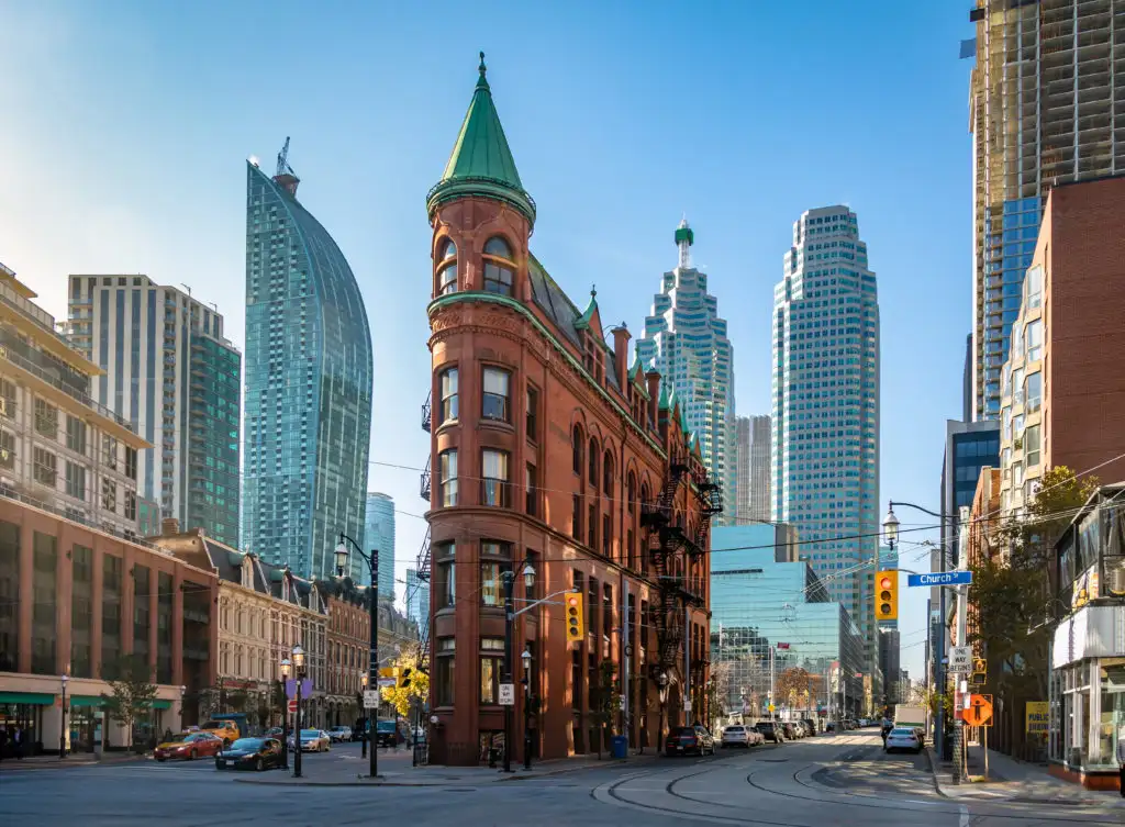 Gooderham building in Toronto, Canada