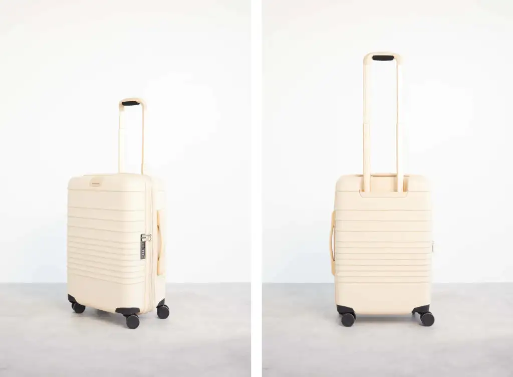Two views of the BÉIS Travel Carry-On Roller