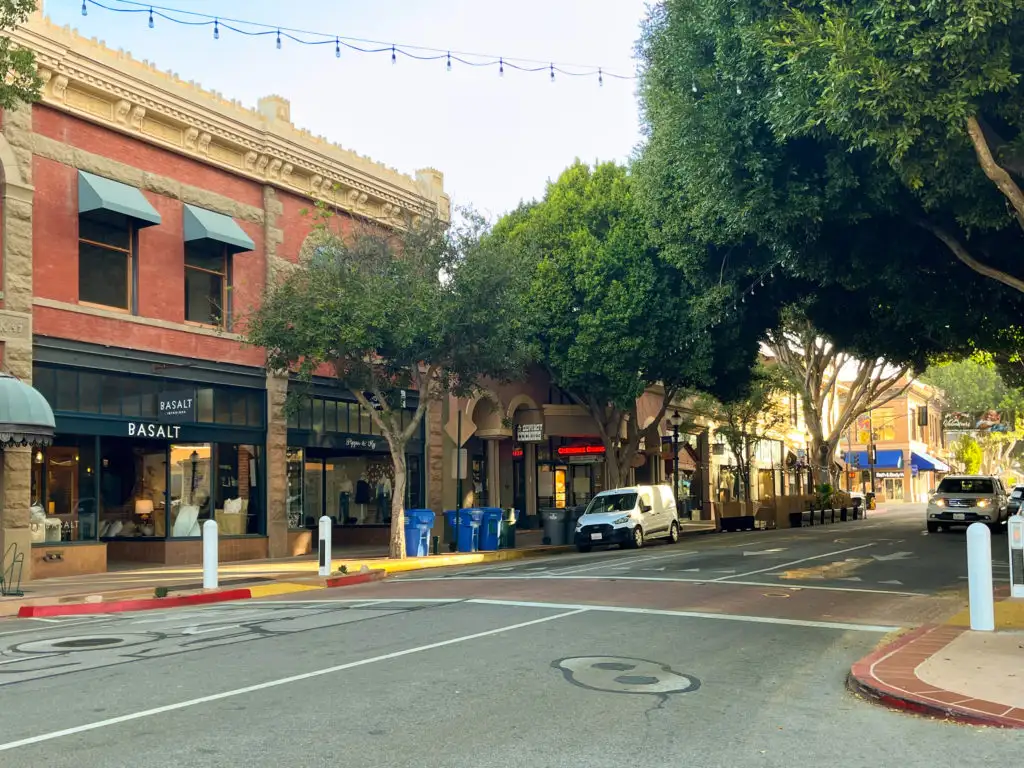 Higuera Street in San Luis Obispo, California