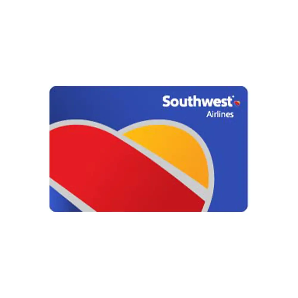 Southwest airlines gift card