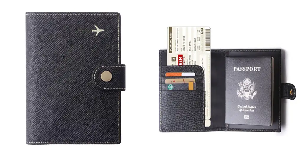 travel wallet men's passport