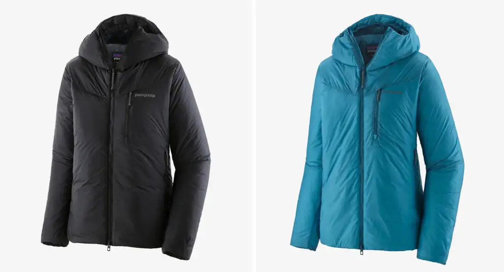 Patagonia DAS Parka in blue and black