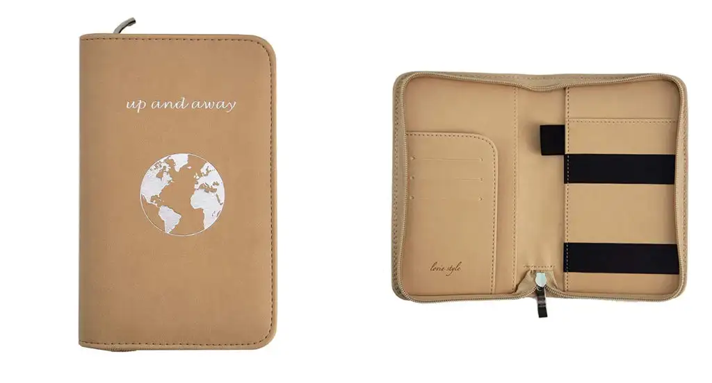 family size travel wallet