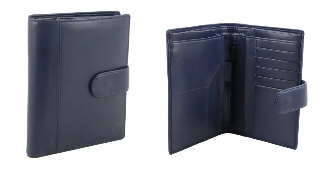 travel document wallet with zip