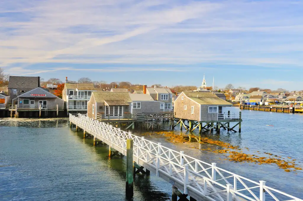 Nantucket, Cape Cod, Massachusetts in autumn