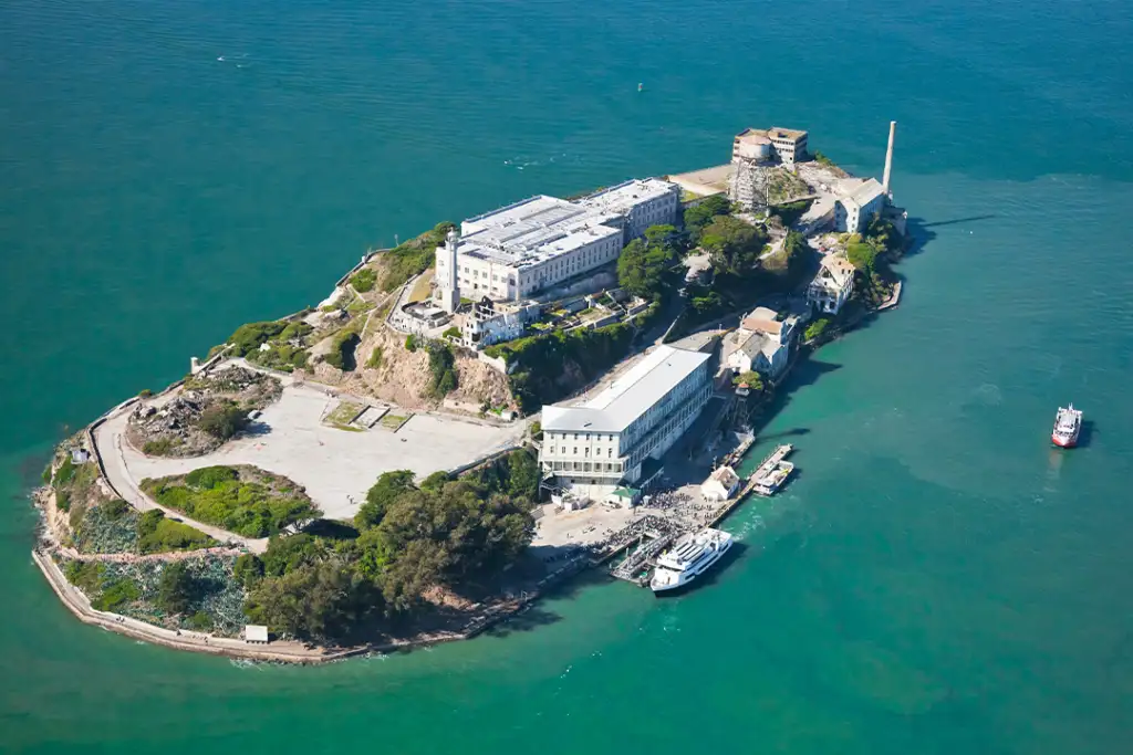 Alcatraz jail in San Francisco