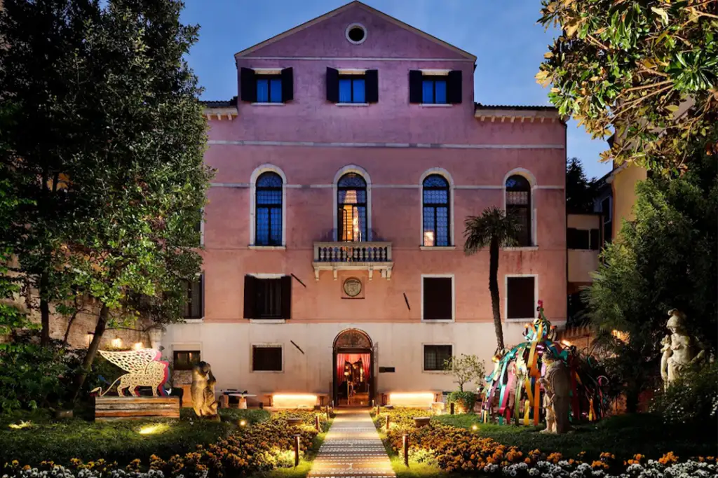 Exterior of the Palazzo Venart Luxury Hotel in Venice