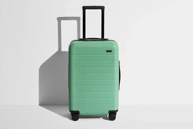 The Away Carry-On in green